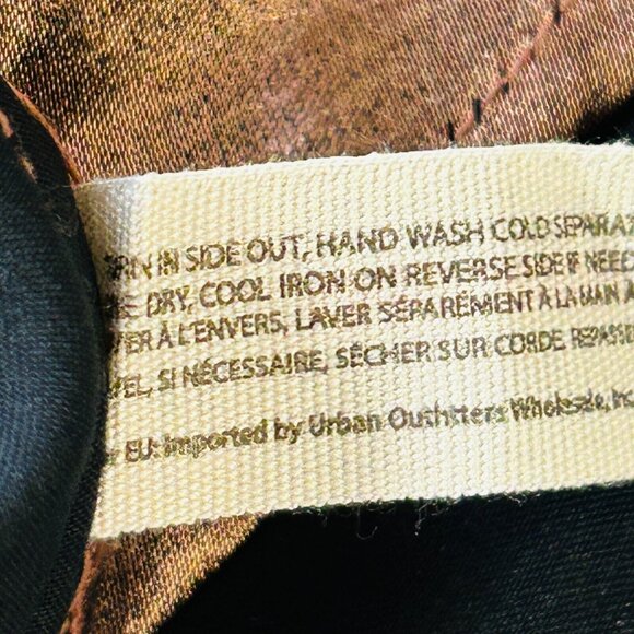 Free People Intimately Metallic Slip Dress Size M Sunset Shimmer Bronze Midi NWT - Picture 12 of 14